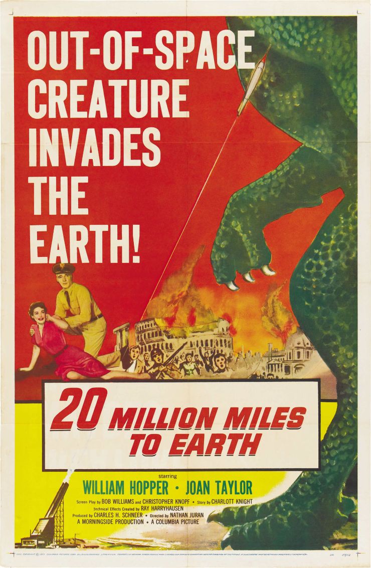 20 Million Miles To Earth poster 2