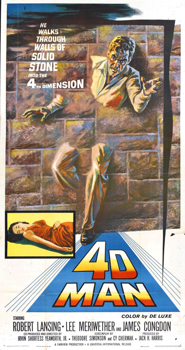 4d Man poster 2