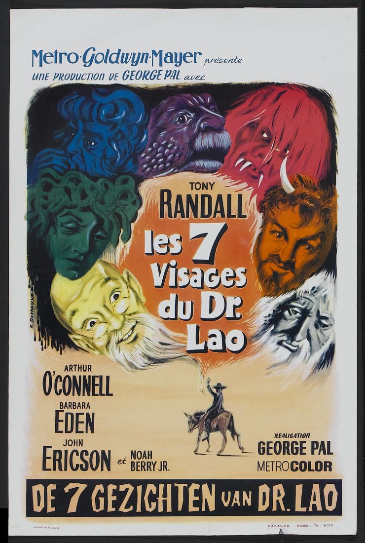 7 Faces Of Dr Lao poster 2