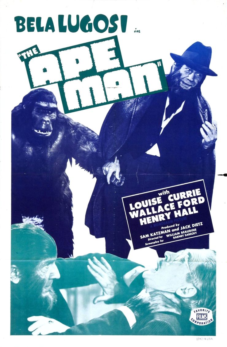 Ape Man poster 2