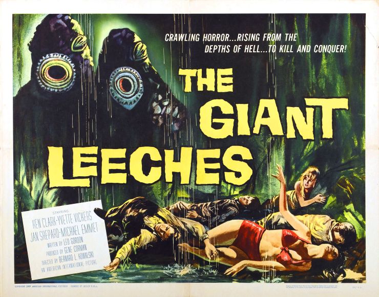 Attack Of Giant Leeches poster 2