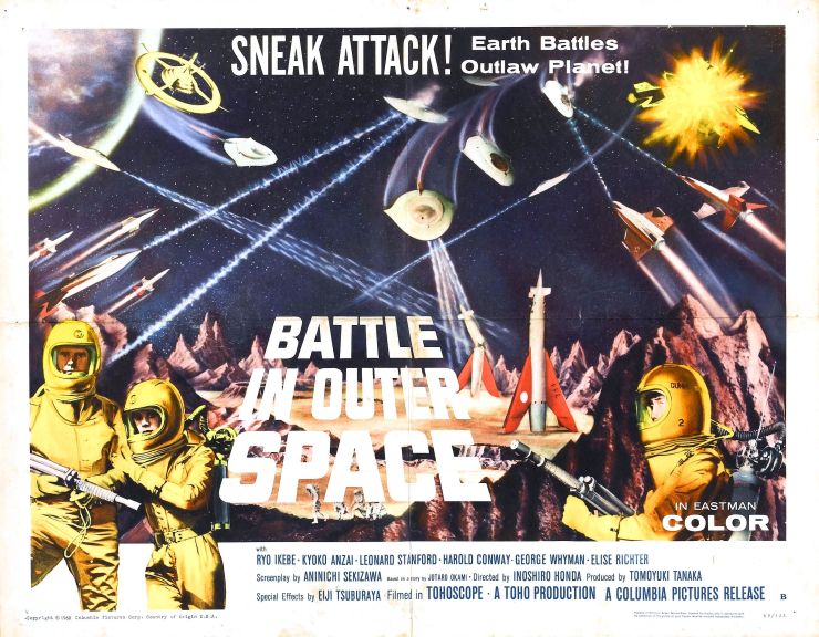 Battle In Outer Space poster 2