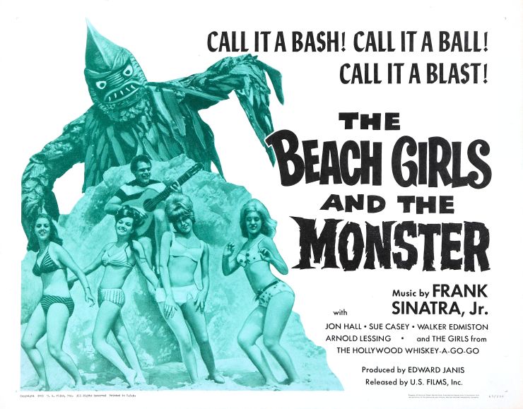 Beach Girls And Monster poster 2