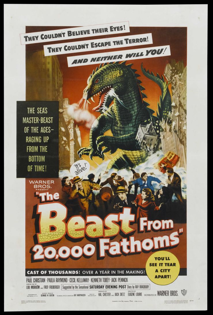 Beast From 20000 Fathoms poster 2