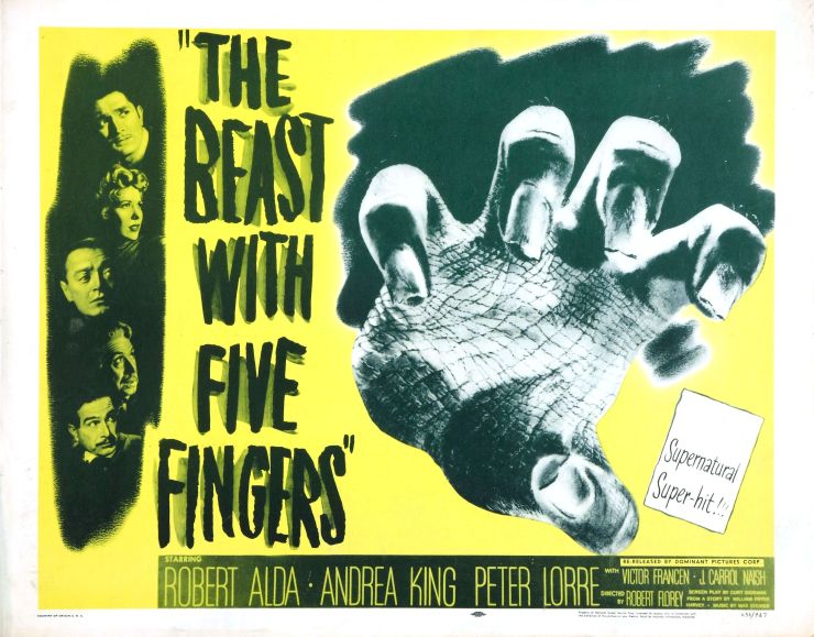 Beast With Five Fingers poster 2