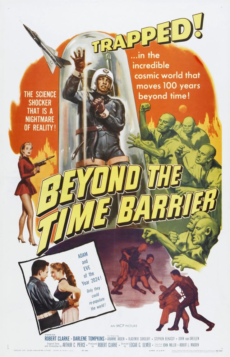 Beyond The Time Barrier poster 2