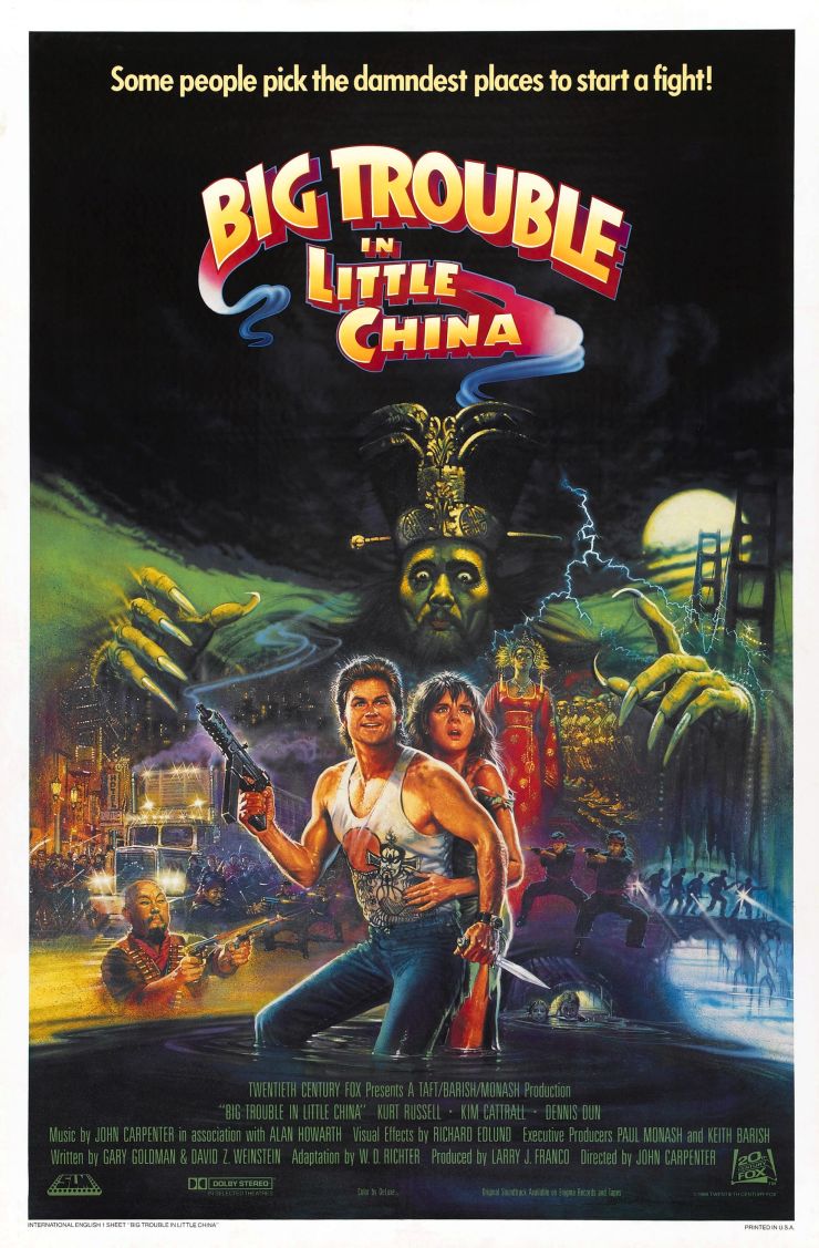 Big Trouble In Little China poster 2