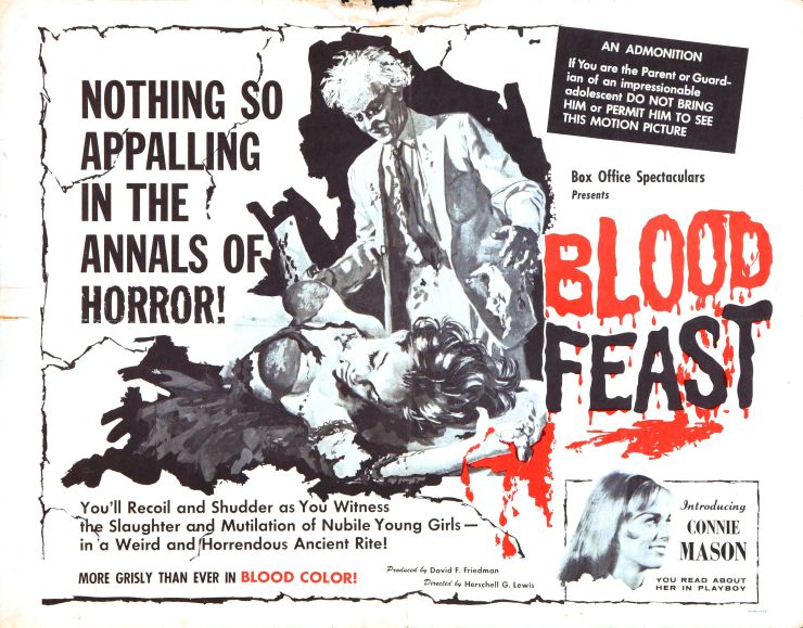 Blood Feast poster 2