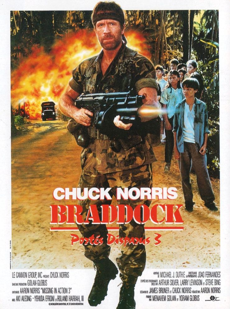 Braddock Missing In Action 3 poster 2