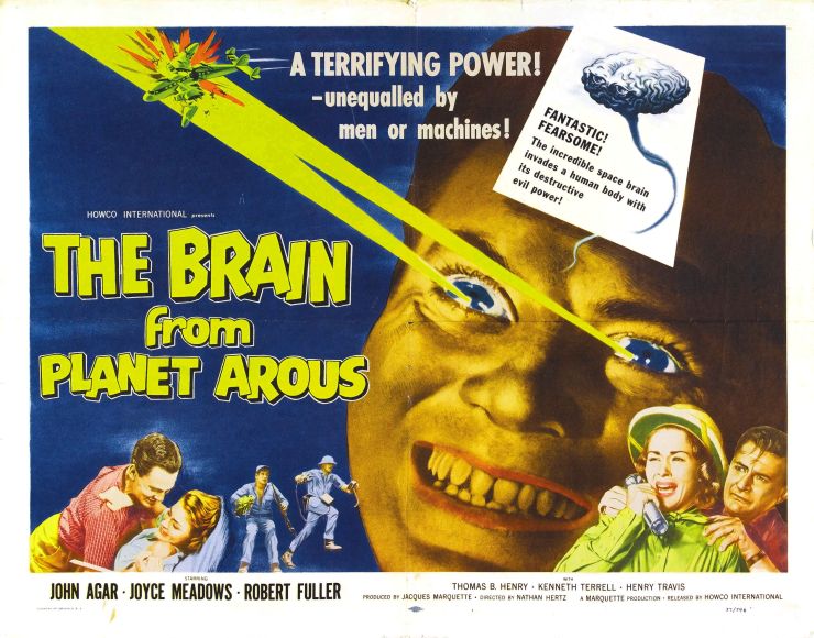 Brain From Planet Arous poster 2