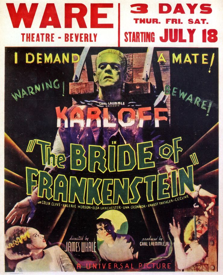 Bride Of Frankenstein poster 2