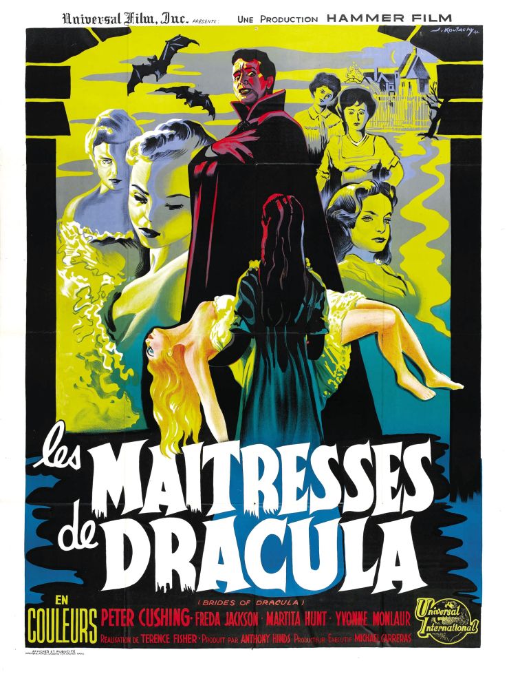 Brides Of Dracula poster 2