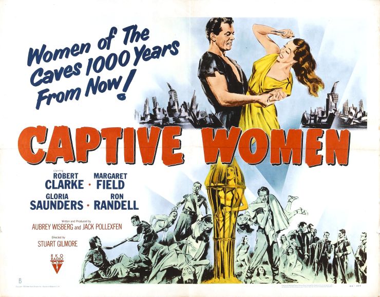 Captive Women 1952 poster 2