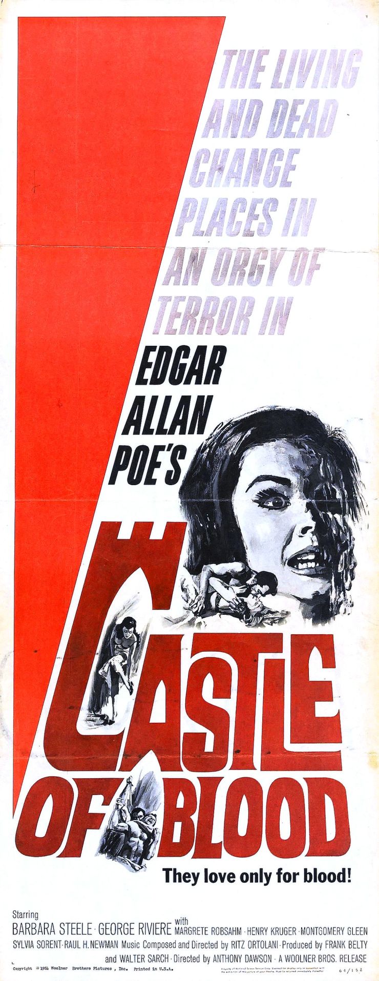 Castle Of Blood poster 2