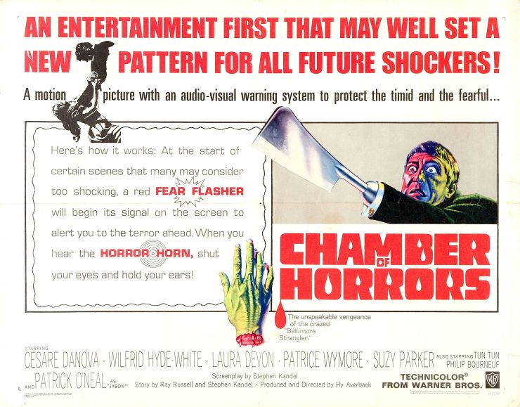 Chamber Of Horrors 1966 poster 2