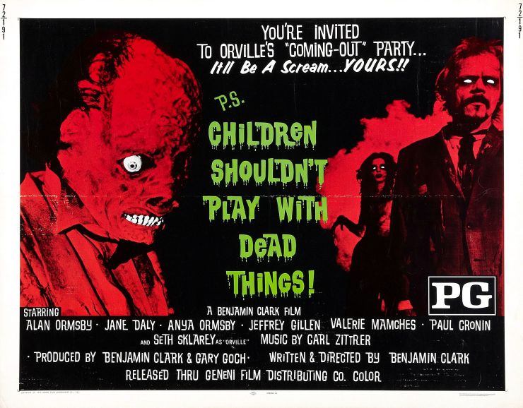 Children Shouldnt Play With Dead Things poster 2