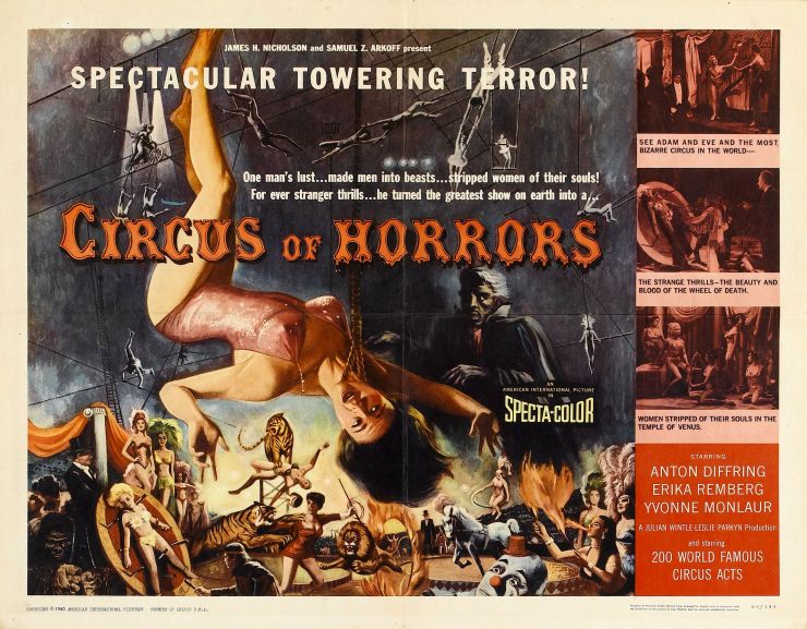 Circus Of Horrors poster 2