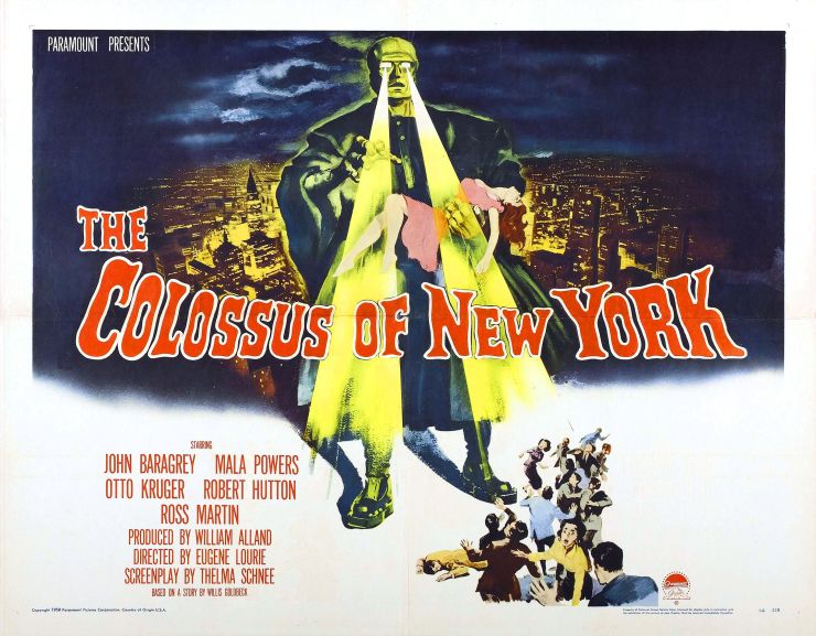 Colossus Of New York poster 2
