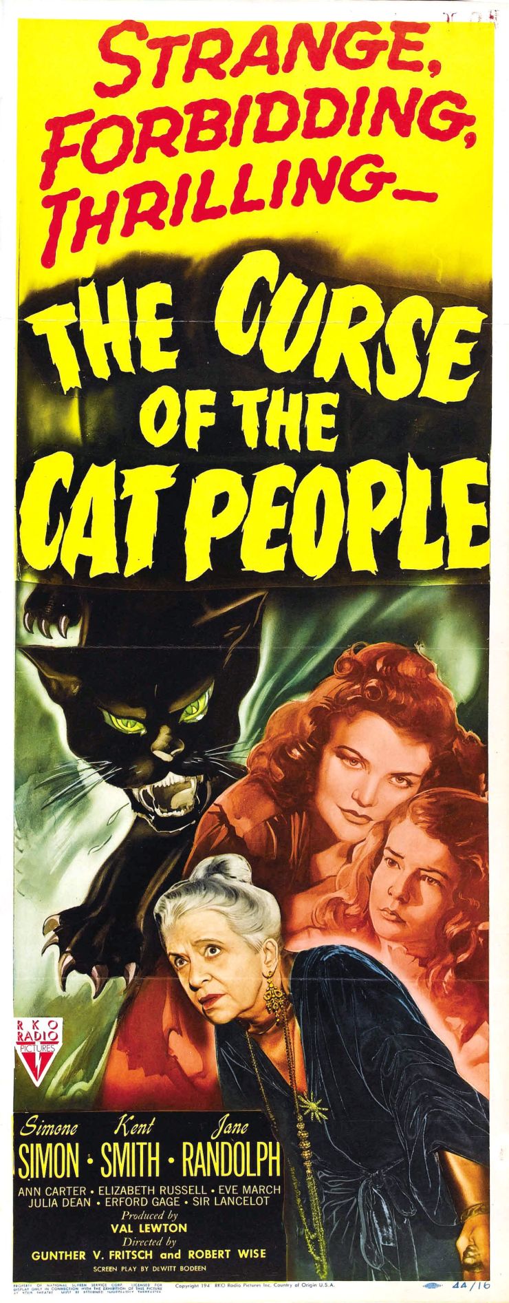Curse Of Cat People poster 2