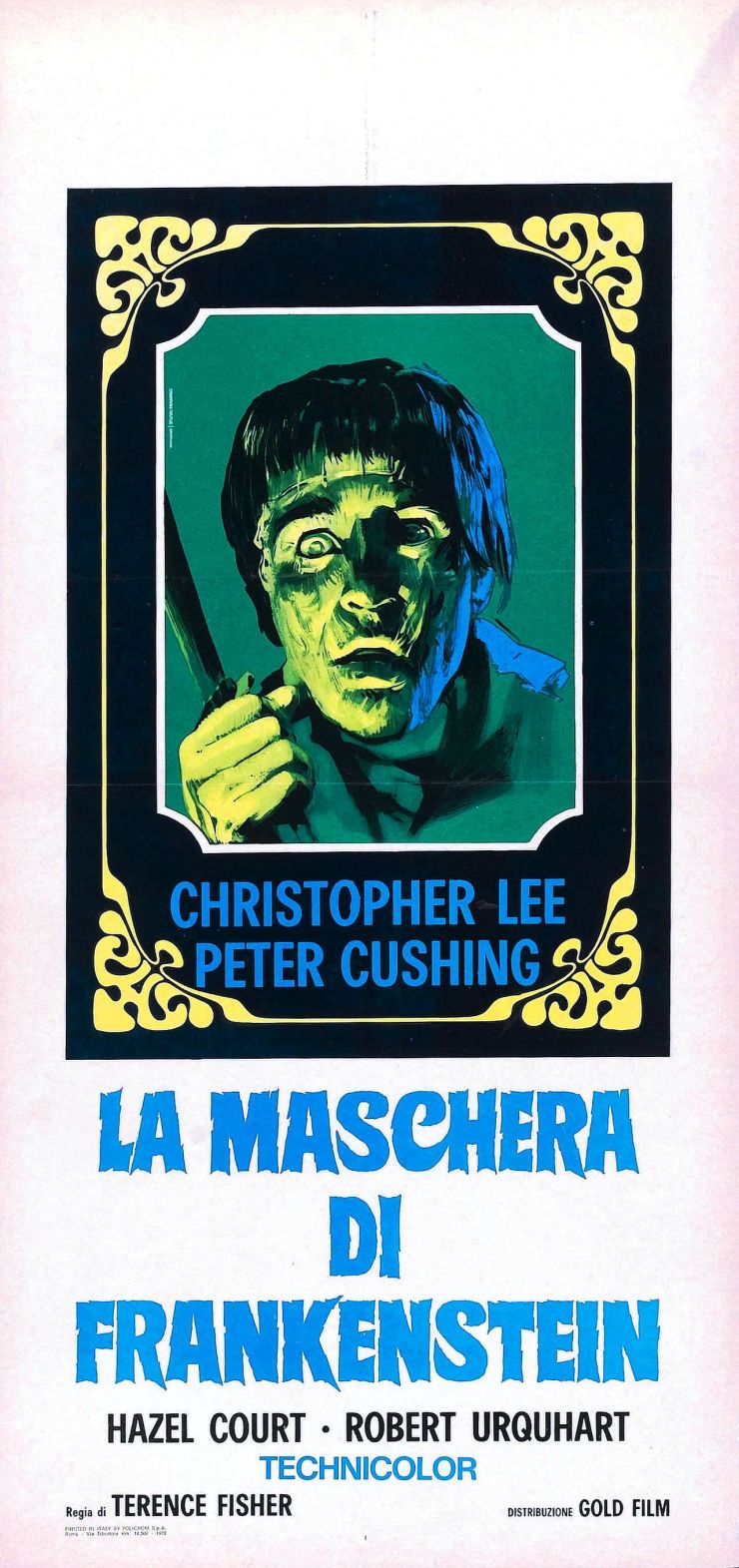 Curse Of Frankenstein poster 2