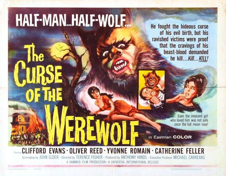 Curse Of Werewolf poster 2