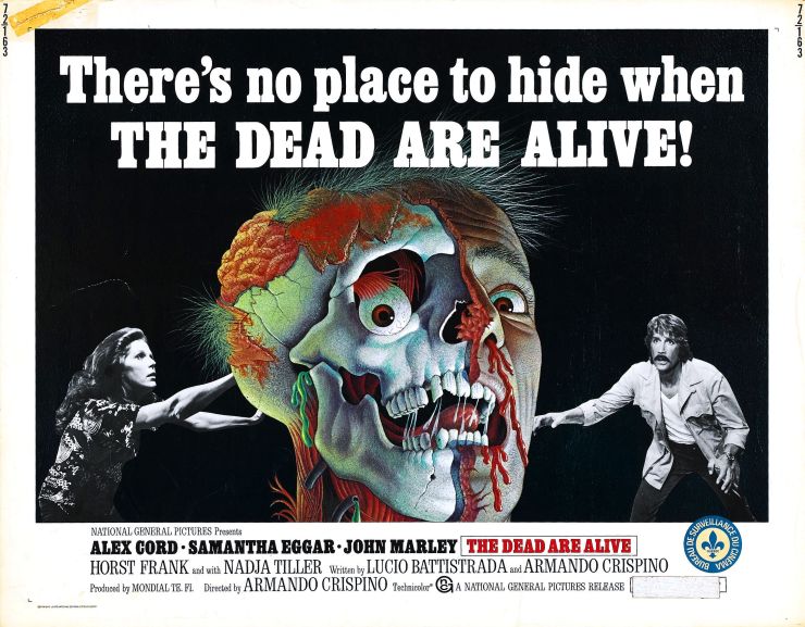 Dead Are Alive 1972 poster 2