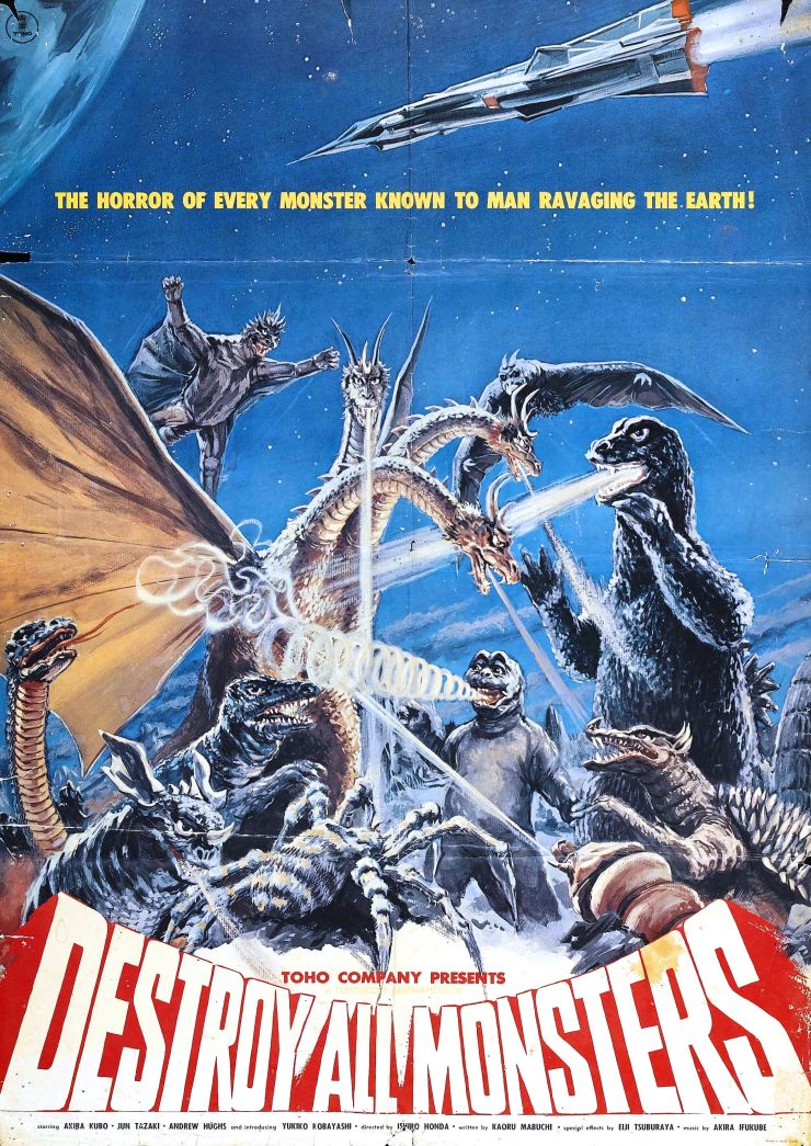 Destroy All Monsters poster 3