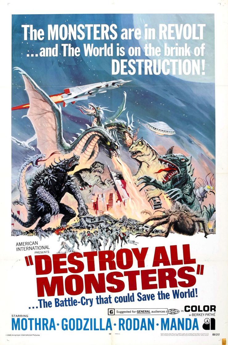 Destroy All Monsters poster 4