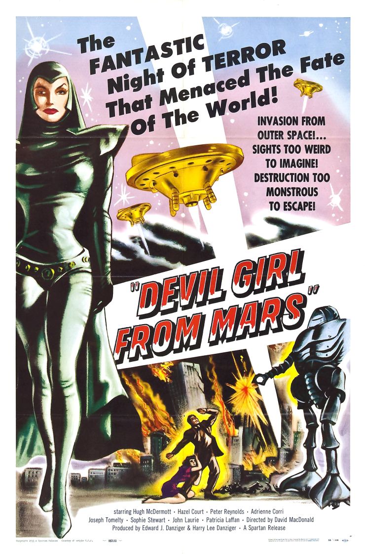 Devil Girl From Mars poster 2