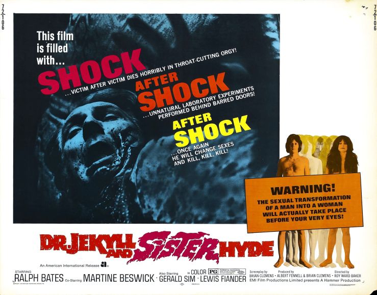 Dr Jekyll And Sister Hyde poster 2