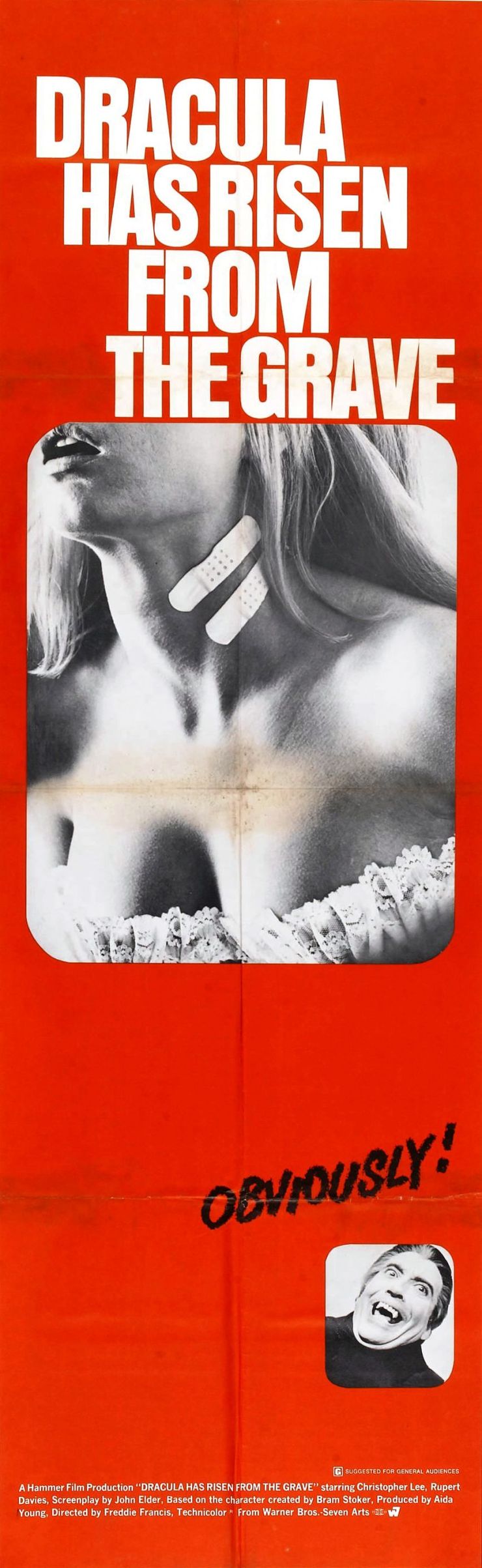 Dracula Has Risen From The Grave poster 2