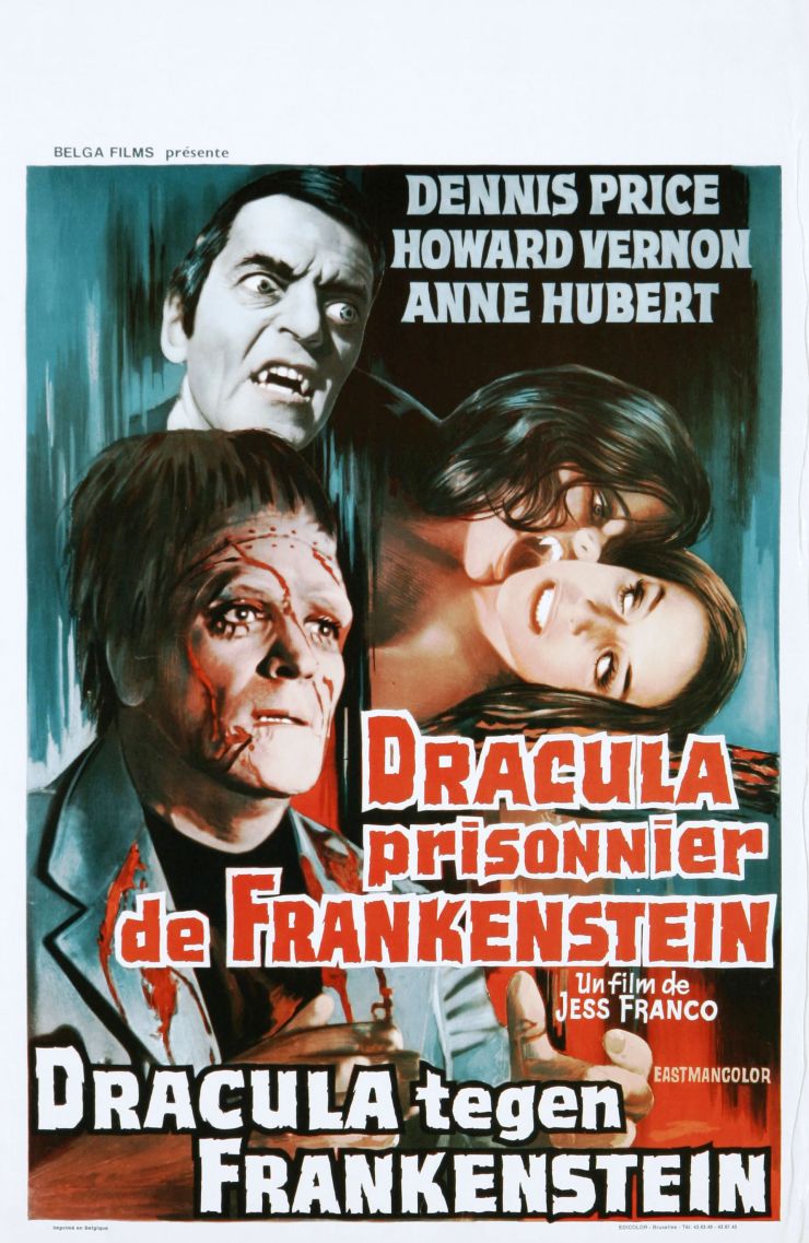 Dracula Prisoner Of Frankenstein poster 2