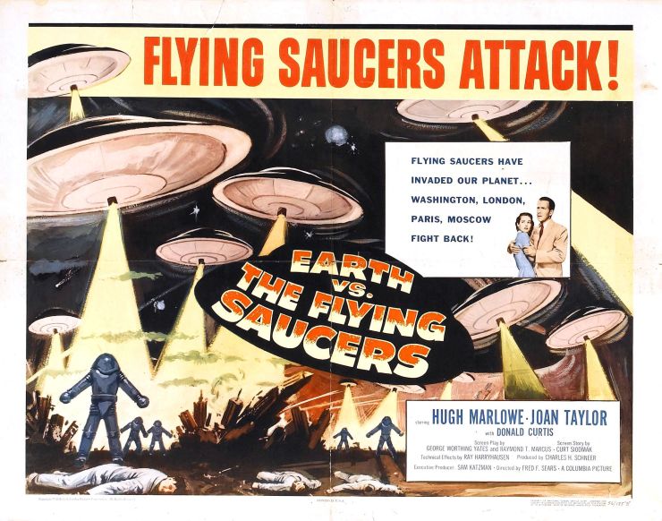 Earth Vs Flying Saucers poster 2