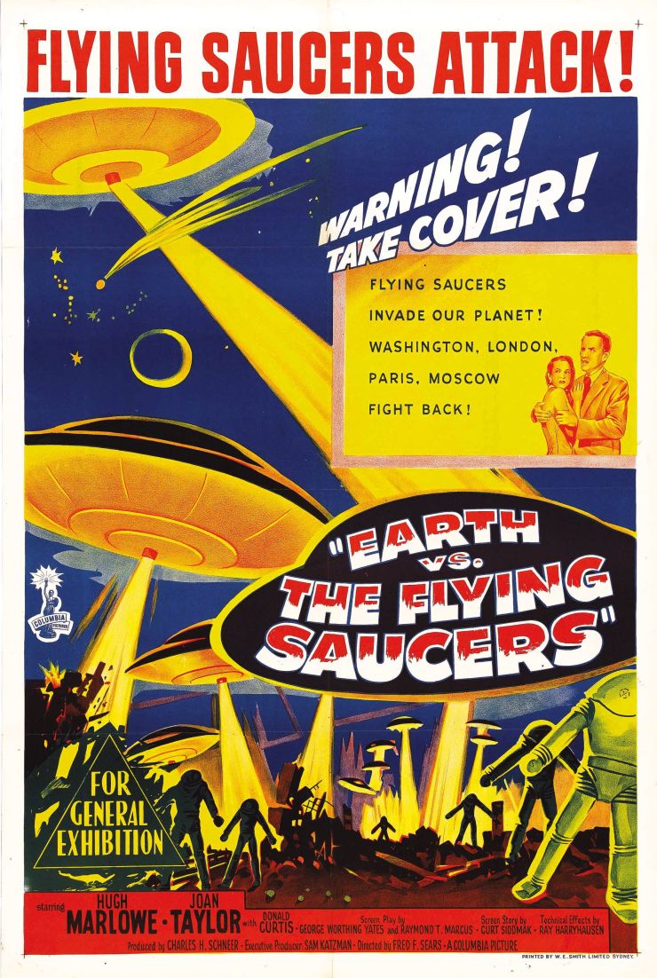 Earth Vs Flying Saucers poster 4