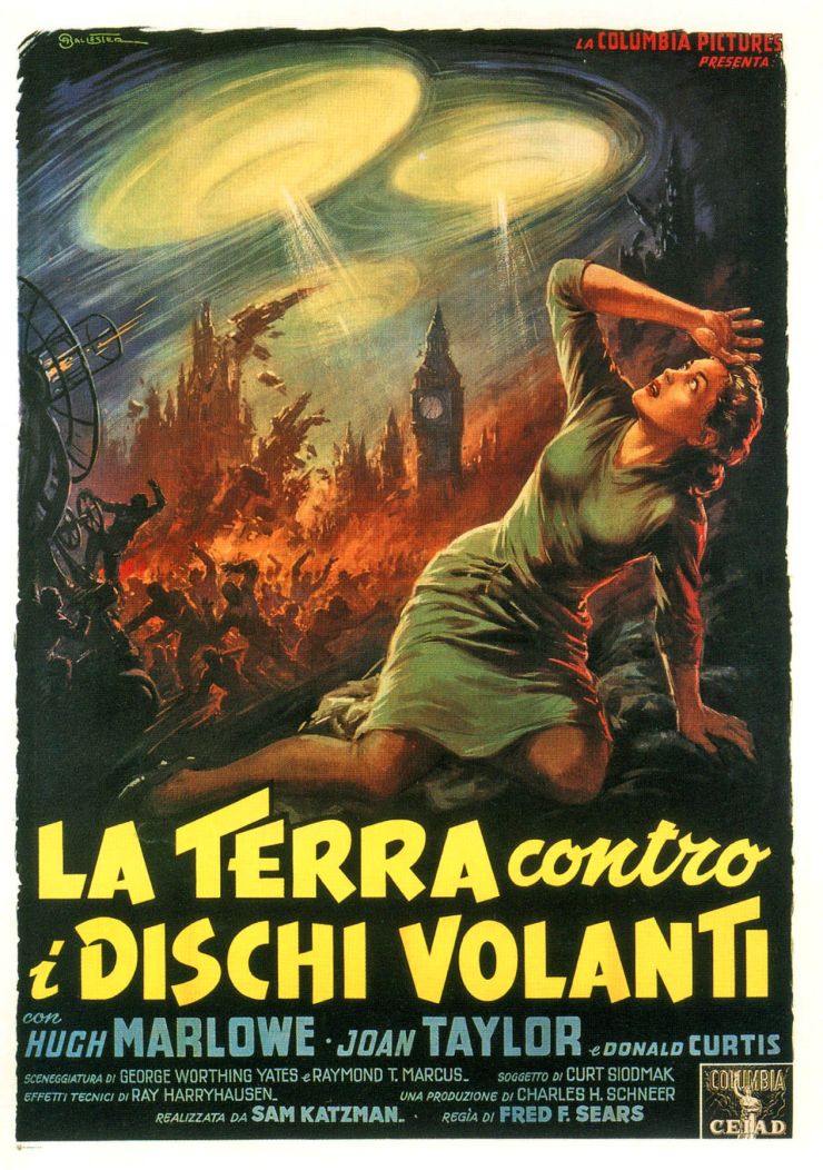 Earth Vs Flying Saucers poster 9