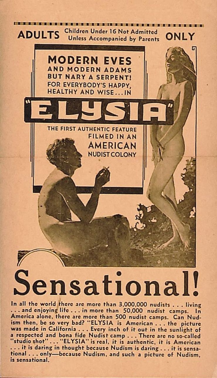 Elysia Valley Of The Nude poster 2