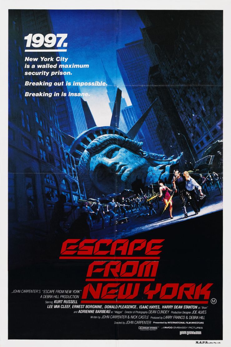 Escape From New York poster 2