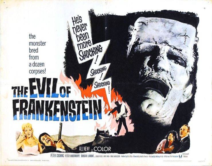 Evil Of Frankenstein poster 3