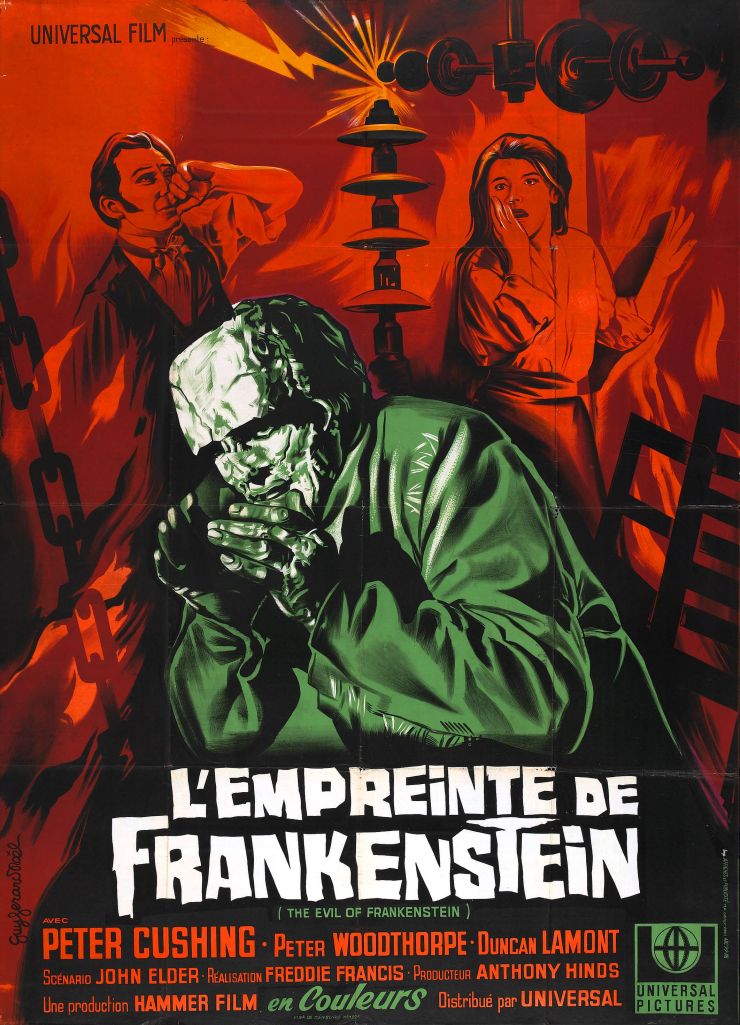 Evil Of Frankenstein poster 5
