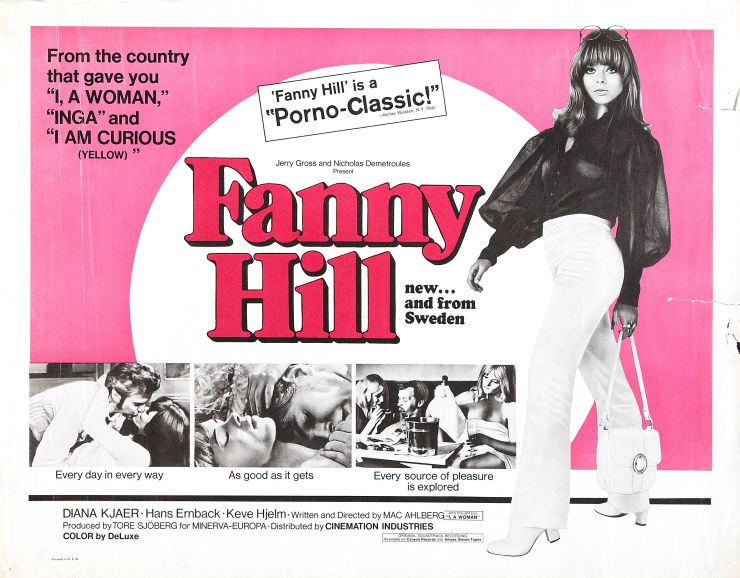 Fanny Hill 1968 poster 2