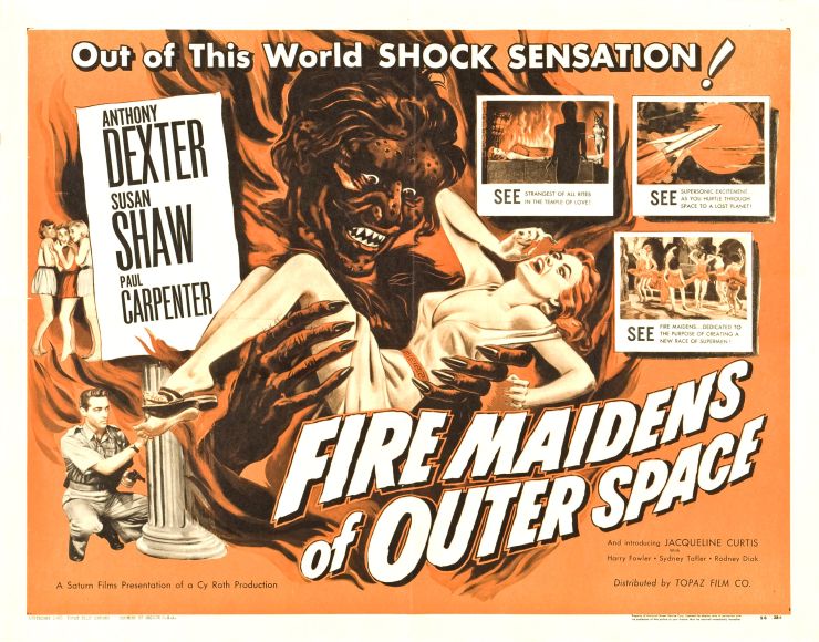 Fire Maidens Of Outer Space poster 2