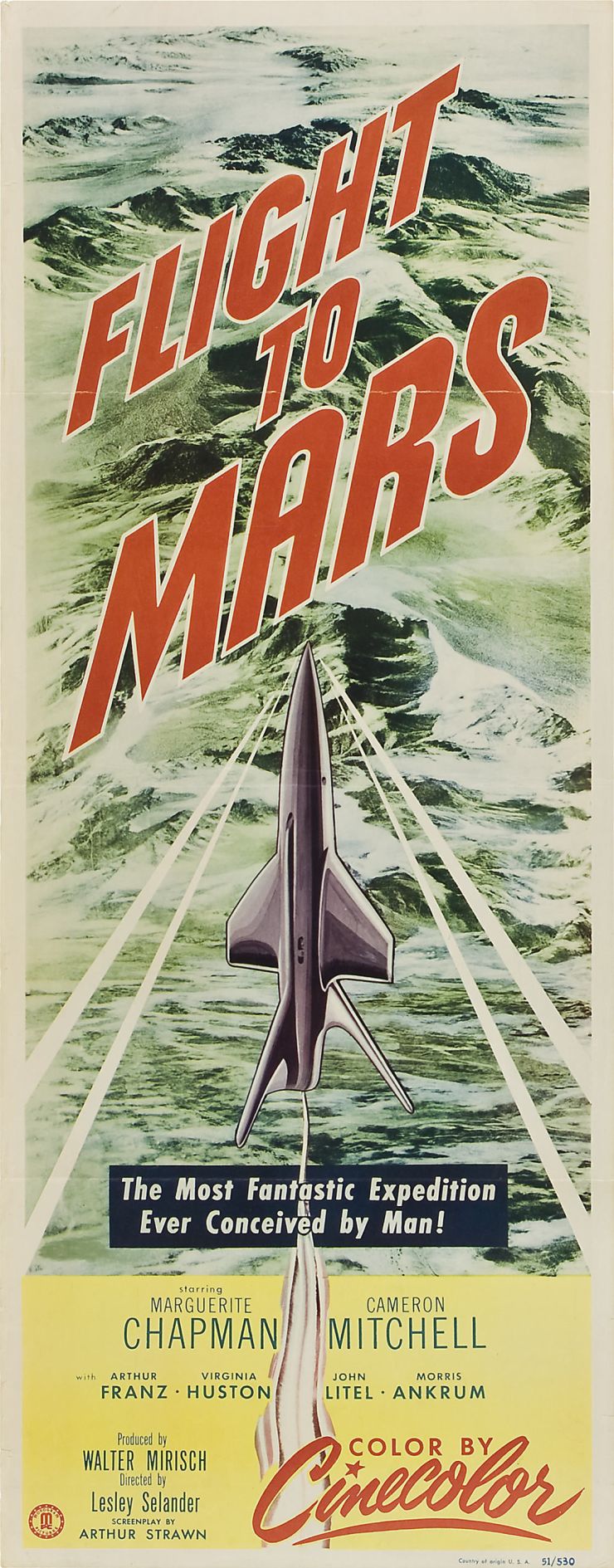 Flight To Mars poster 2