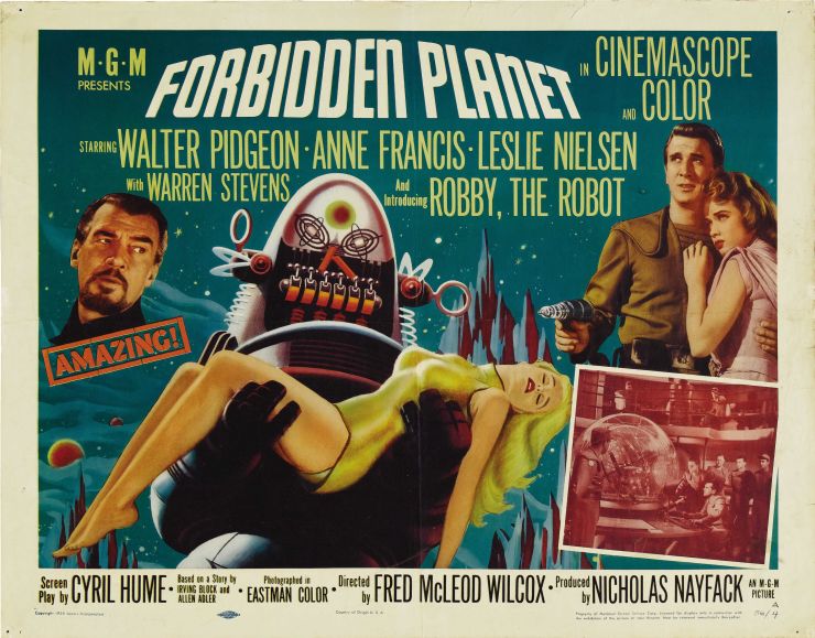 Forbidden Planet poster 2
