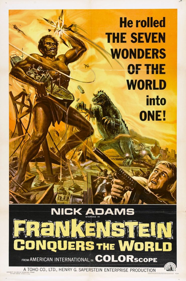 Frankenstein Conquers The World poster 2