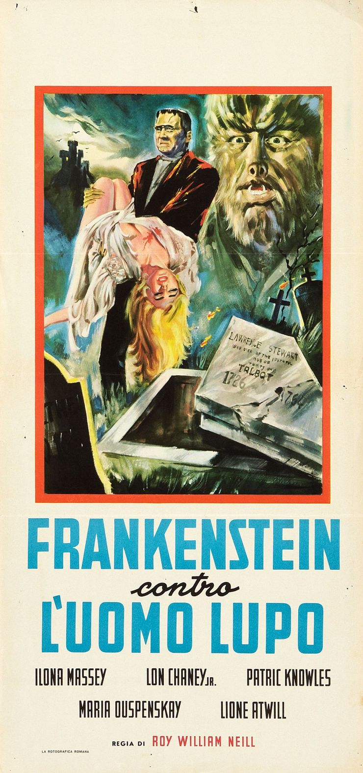 Frankenstein Meets Wolf Man poster 5