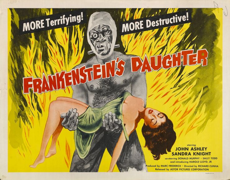 Frankensteins Daughter poster 2
