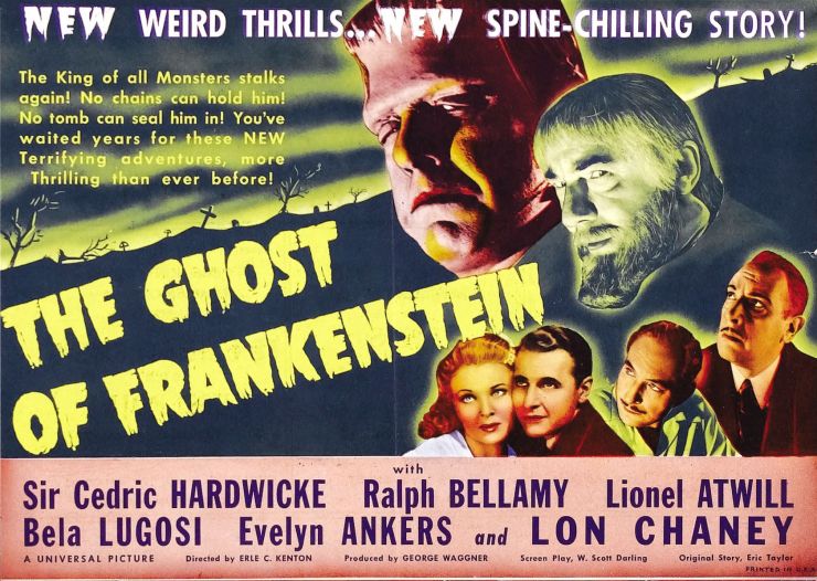Ghost Of Frankenstein poster 4
