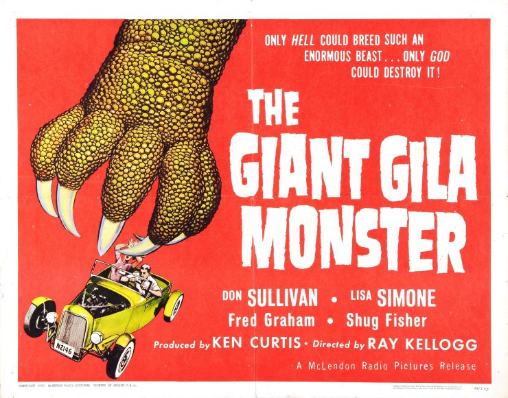 Giant Gila Monster poster 2