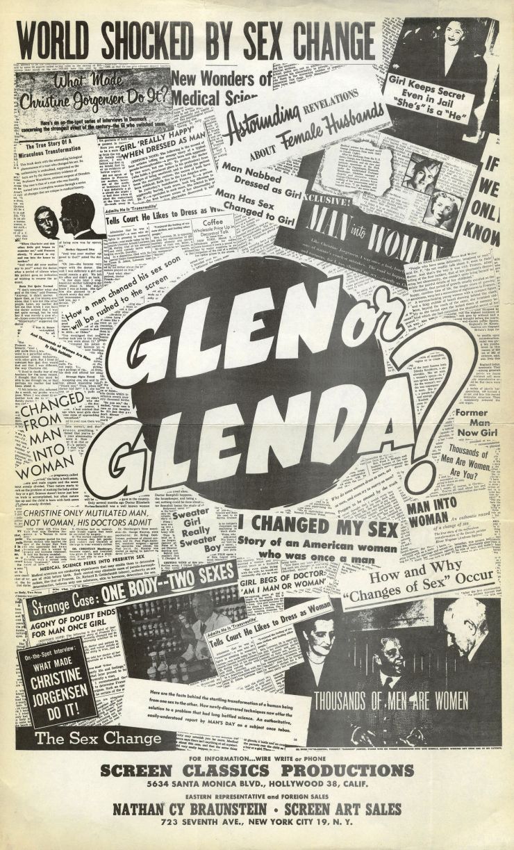 Glen Or Glenda poster 4