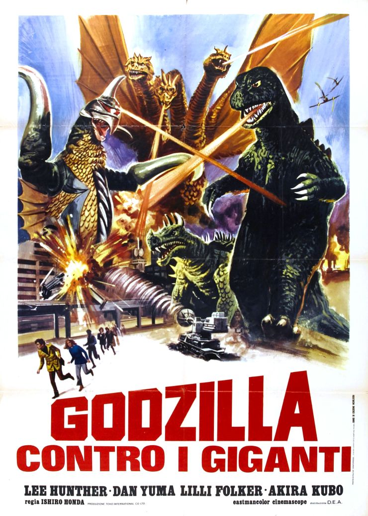 Godzilla Vs Gigan poster 4